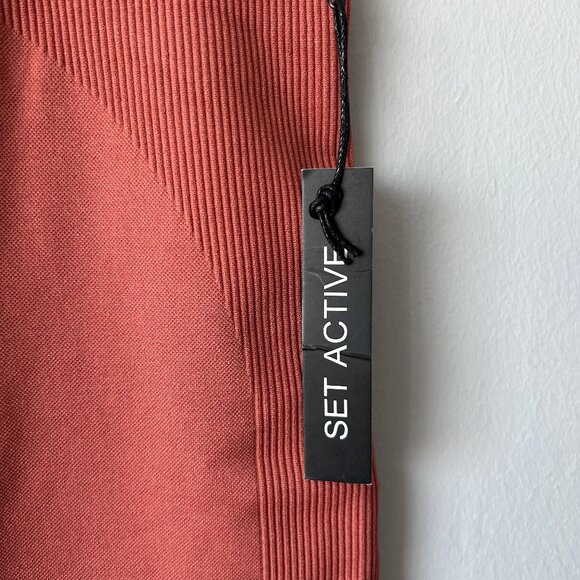 NWT Set Active Sculptflex Seamless Leggings in Spritz Women’s Size M Athleisure - Picture 4 of 10